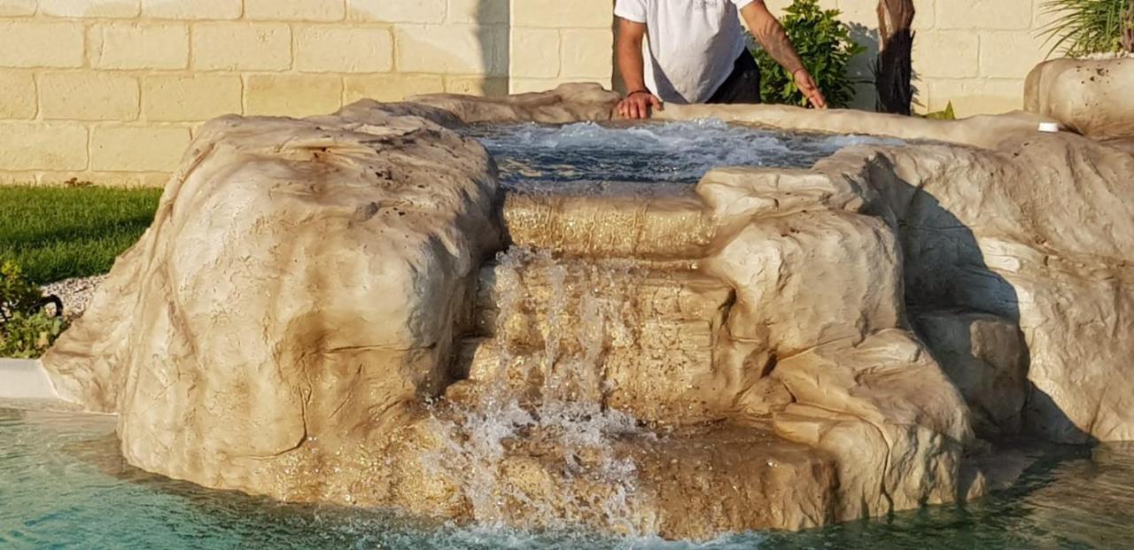 Villa Zecca Con Piscina Lecce Exterior foto